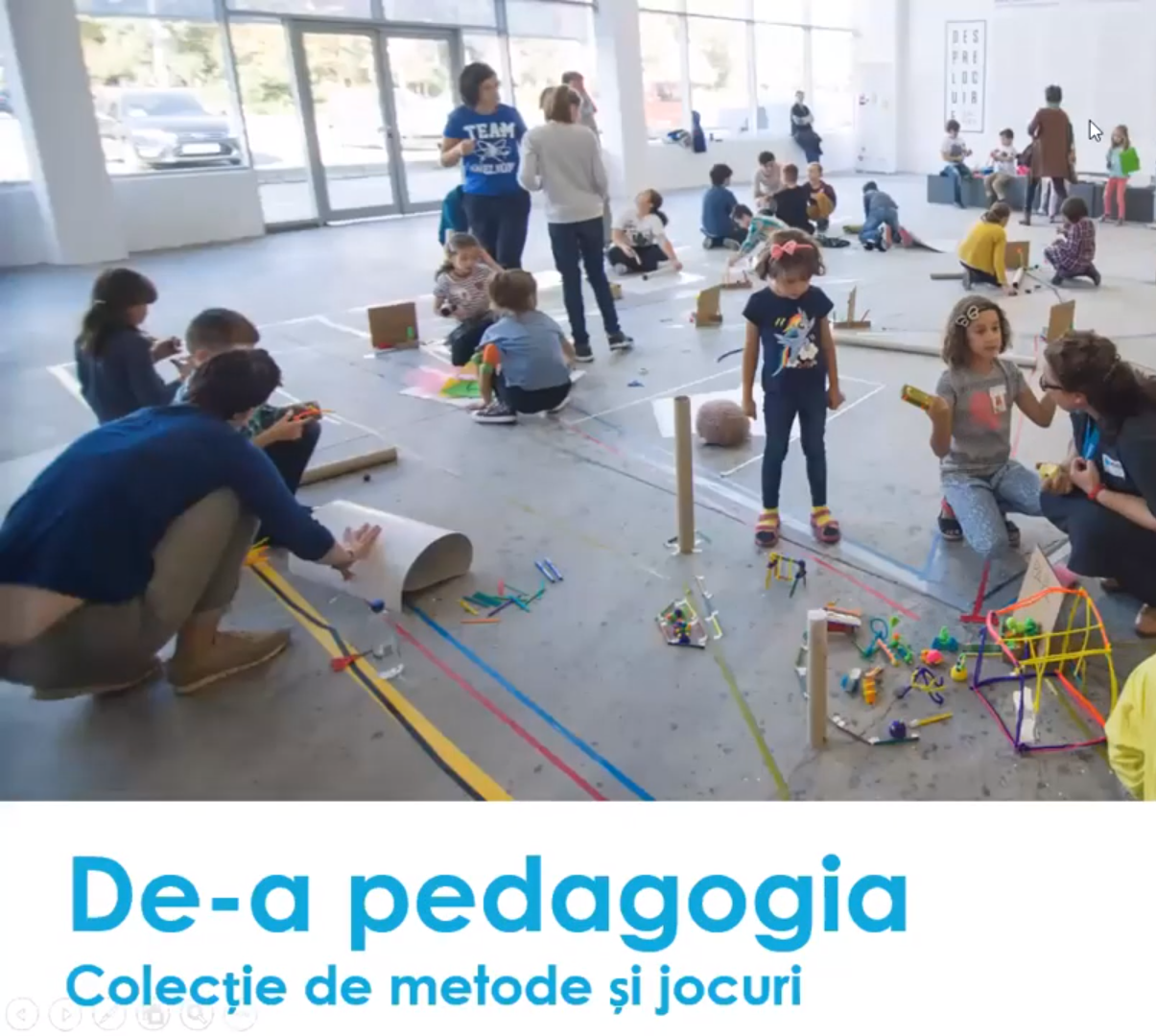 Atelier pentru îndrumători: „De-a pedagogia – Colecție de metode și jocuri”